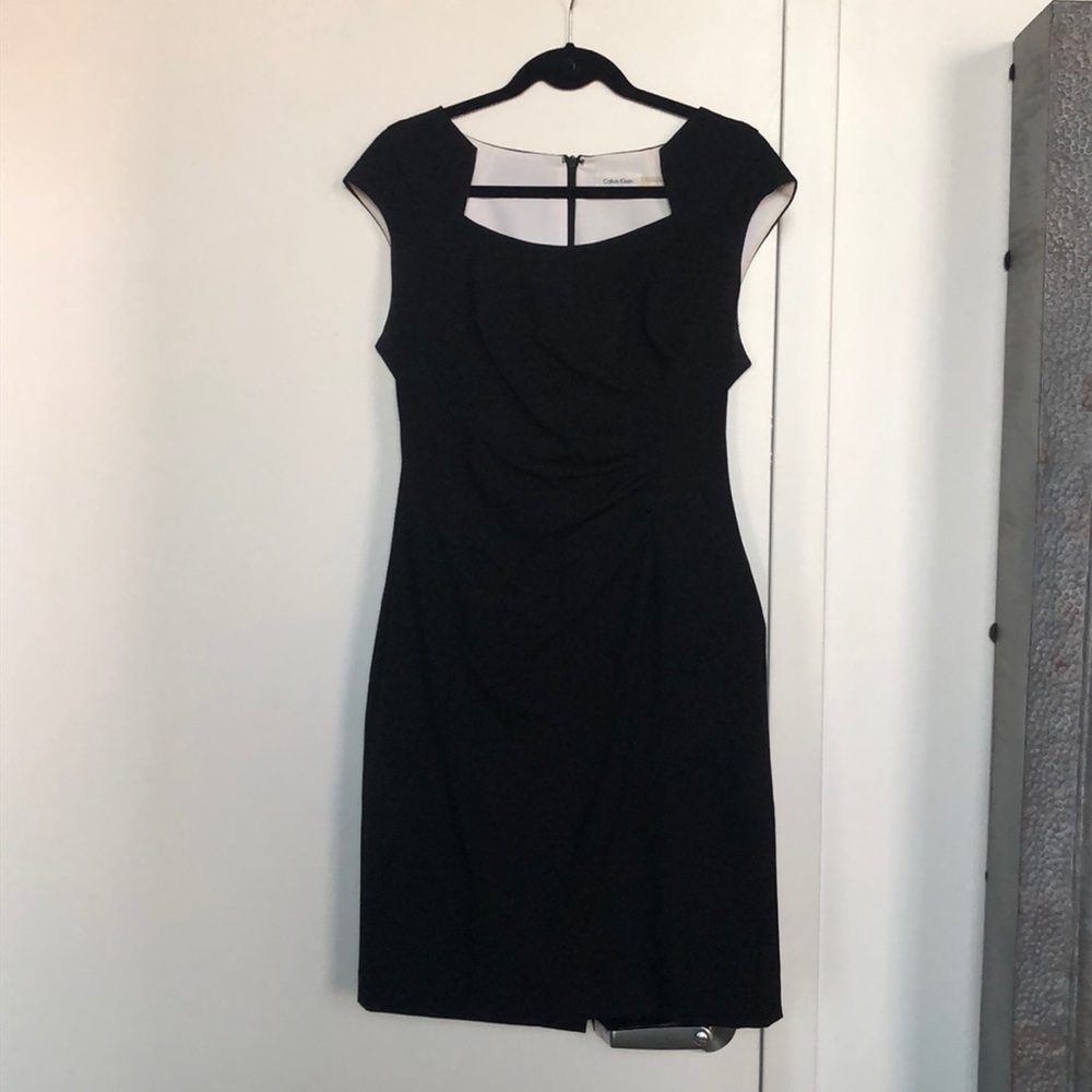 Black Calvin Klein dress